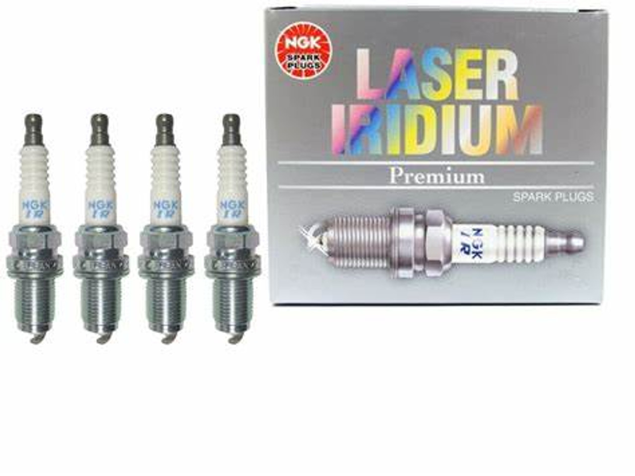 NGK Laser Iridium 2x Ignition Spark Plug 2 Pack x2 For Mitsubishi Lancer 2.0 