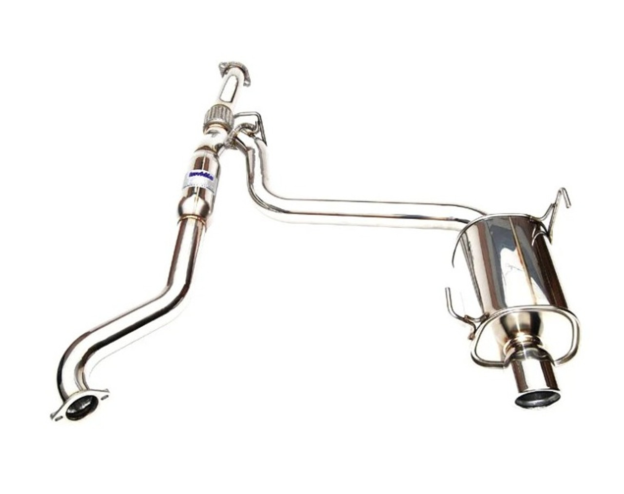 Invidia Q300 Catback Exhaust With Stainless Steel Tip For 15-21 Subaru WRX - HS15SW4G3S