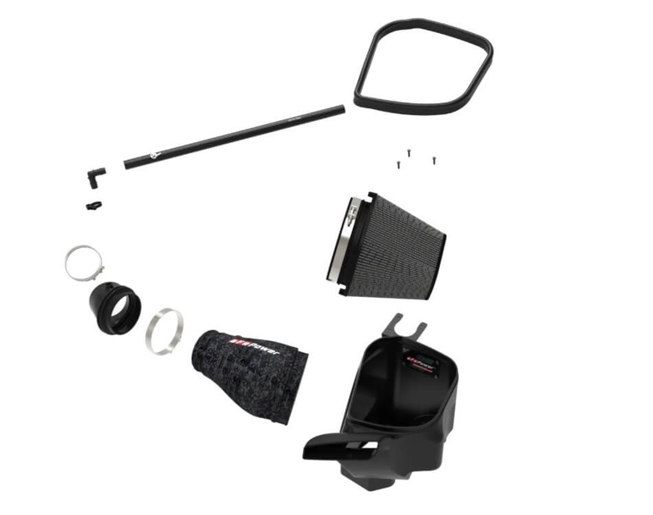 aFe Track Series Forged CF 5R Cold Air Intake For 21-25 Dodge Durango Hellcat 6.2L - 57-10028K