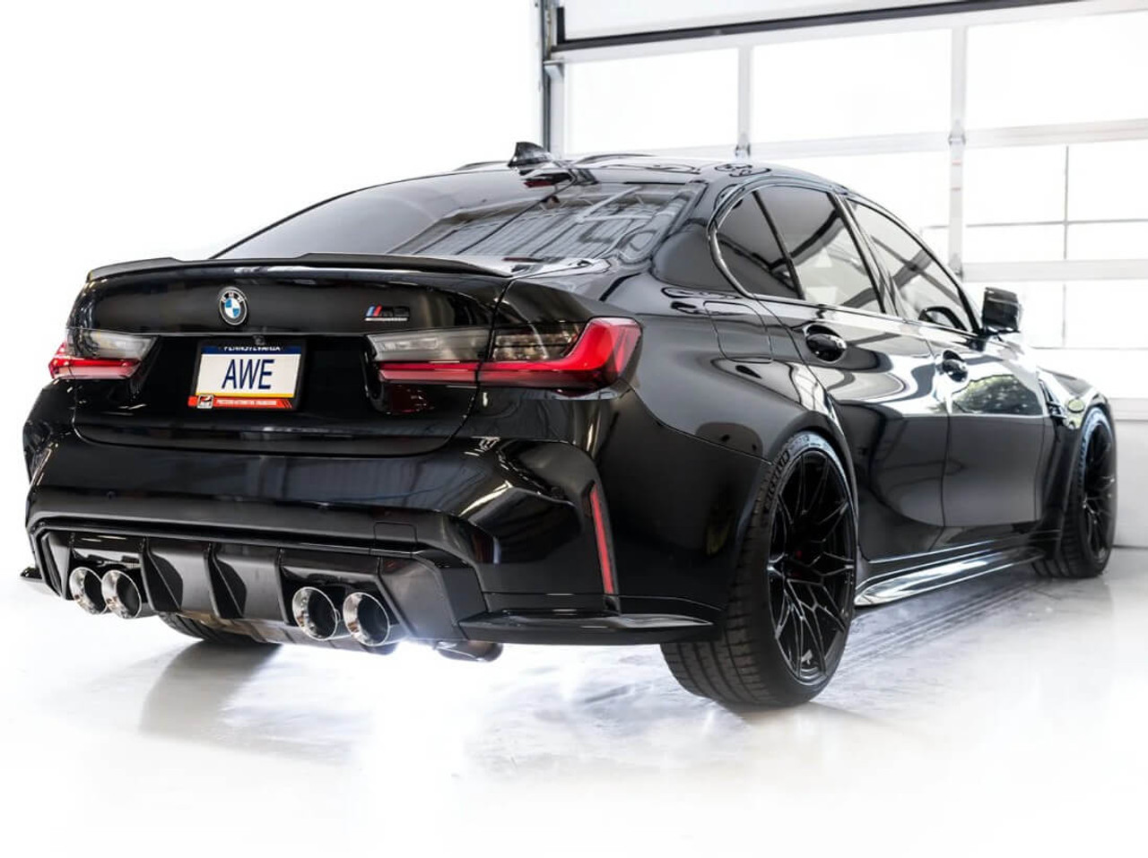 AWE SwitchPath™ Catback Exhaust With Chrome Tips For 21-25 BMW M3 - 3025-43480