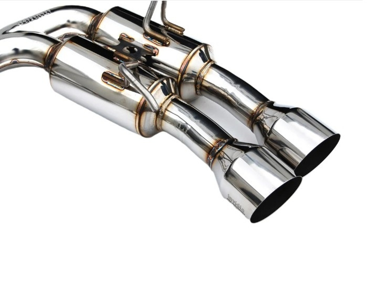 Invidia R400 Catback Exhaust With Quad Stainless Steel Tips For 2022+ Subaru WRX - HS22WRXGM4SS