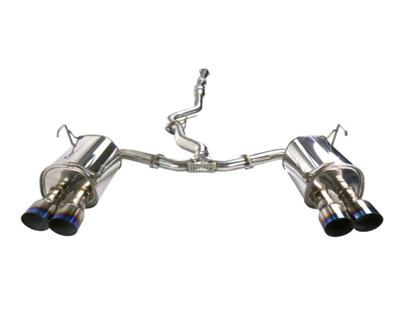 Invidia Q300 Catback Exhaust With Quad Single Layer Titanium Tips For 2022+ Subaru WRX - HS22WRXG2T