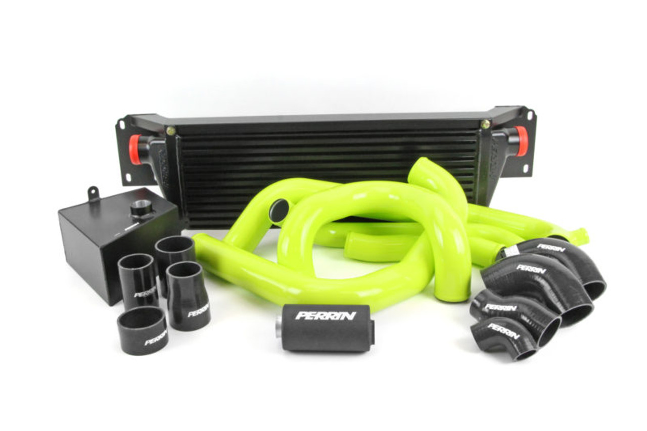 Perrin Intercooler Pipe Kit (Neon Yellow) For 15-21 Subaru STI - PSP-ITR-438-2NY/BK