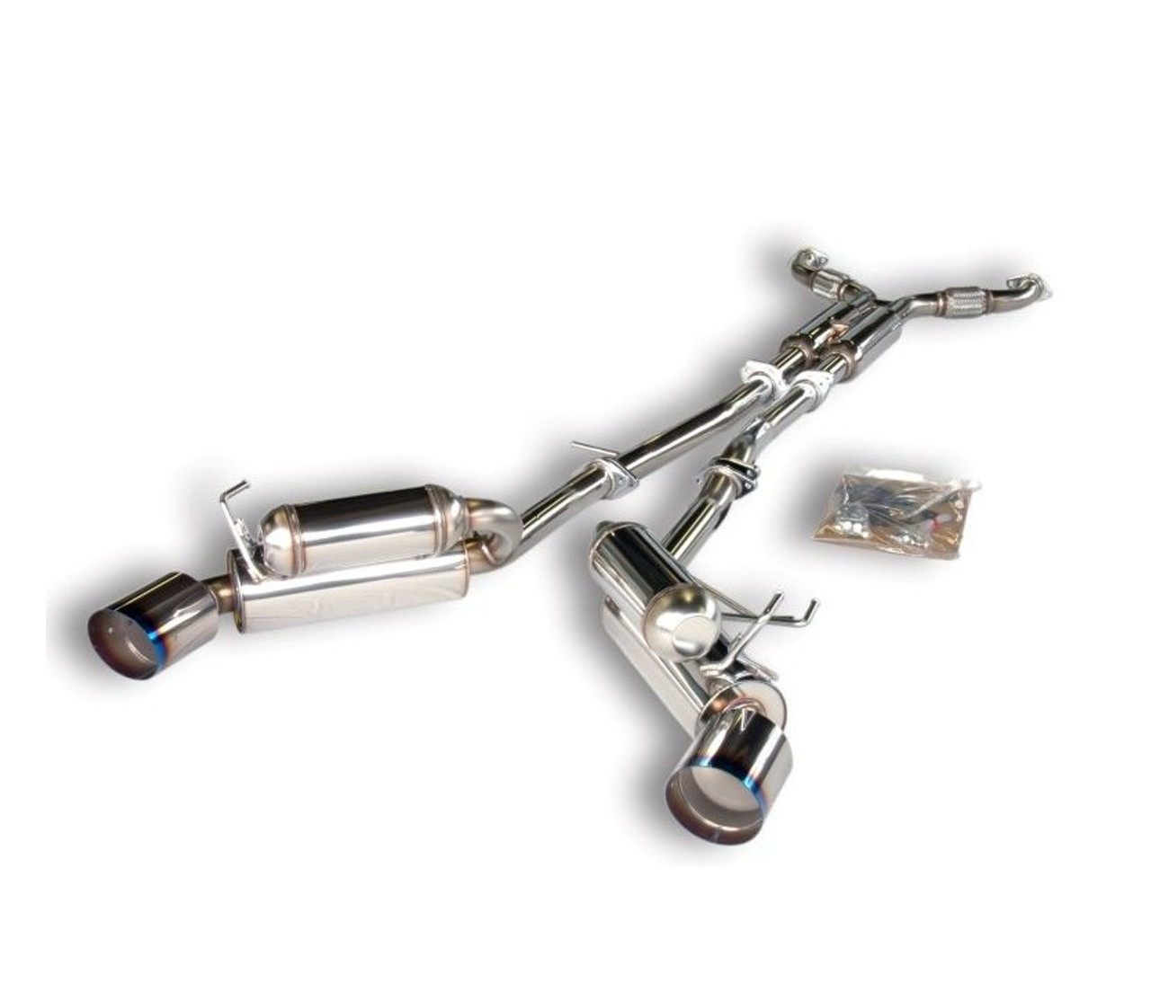 HKS Hi-Power Catback Exhaust With Titanium Tips For 03-06 Nissan 350Z - 32009-BN001 HKS Hi-Power Catback Exhaust With Titanium Tips For 03-06 Nissan 350Z - 32009-BN001