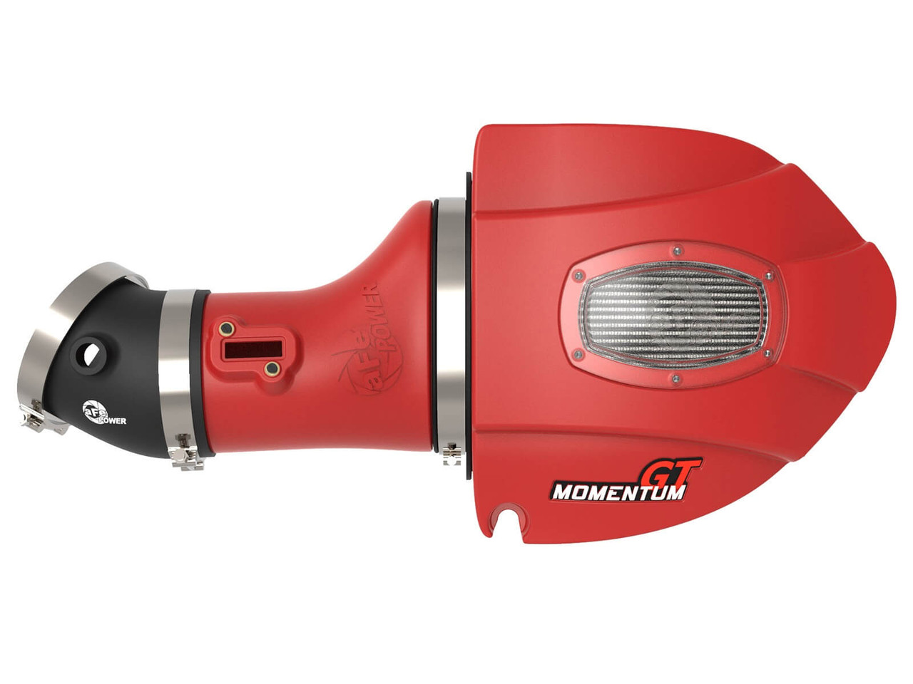 aFe Momentum GT Red Pro DRY S Cold Air Intake For 15-16 Dodge Hellcat 6.2L - 51-72204-R