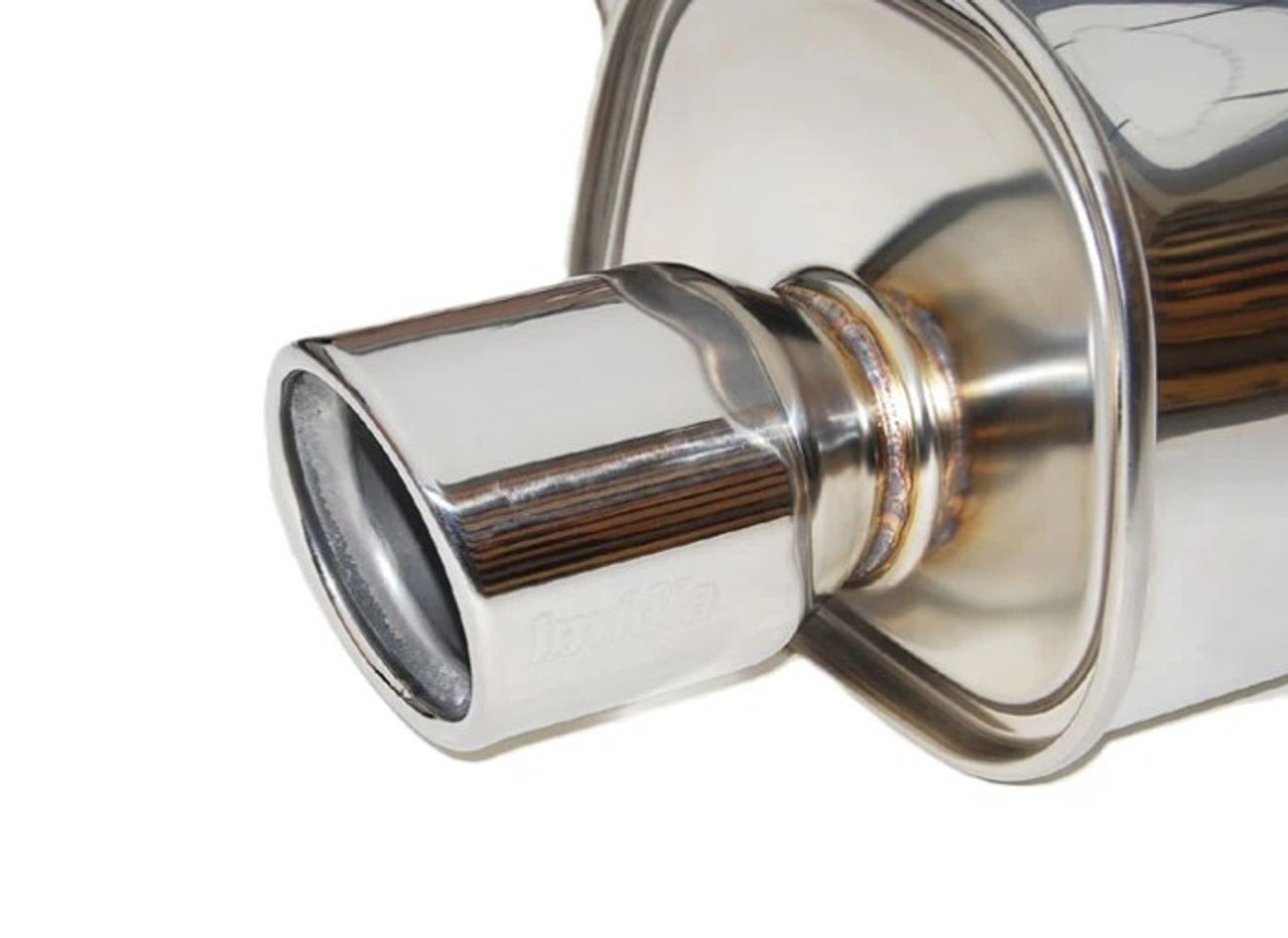 Invidia Q300 Catback Exhaust With Stainless Steel Tip For 15-21 Subaru STI - HS15SW4G3S