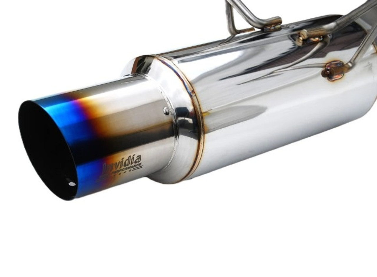 Invidia N1 Catback Exhaust With Titanium Tip For 15-21 Subaru STI - HS15SW4BGR1GT