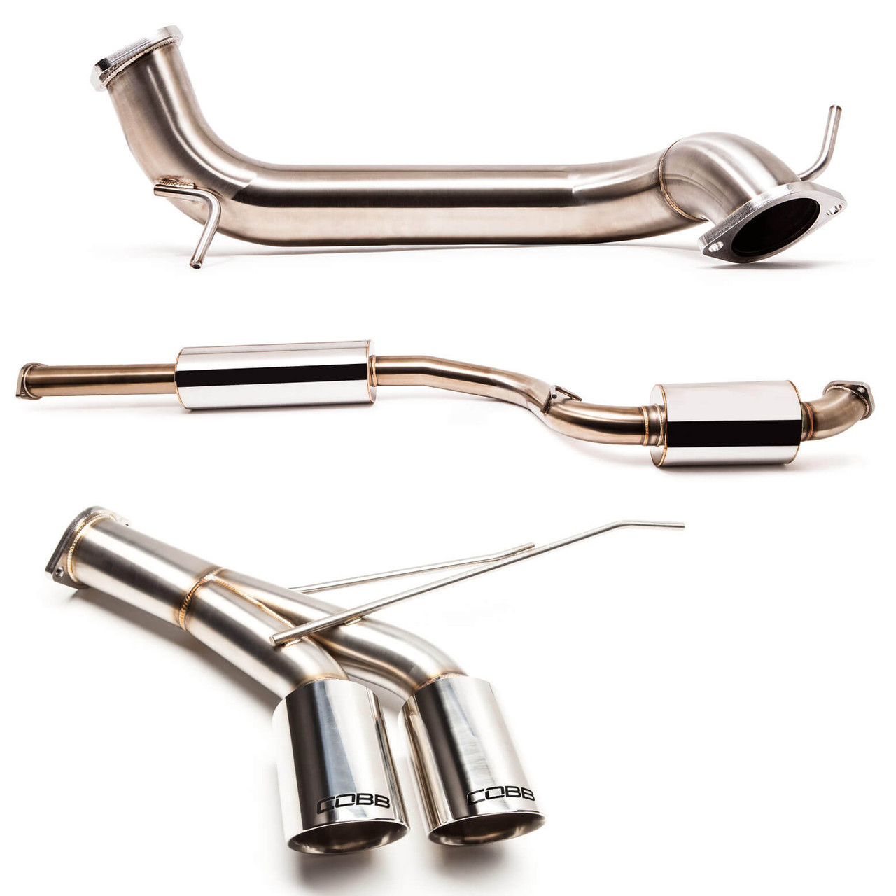 Cobb 3" Cat-Back Exhaust For 13-18 Ford Focus ST - 591100