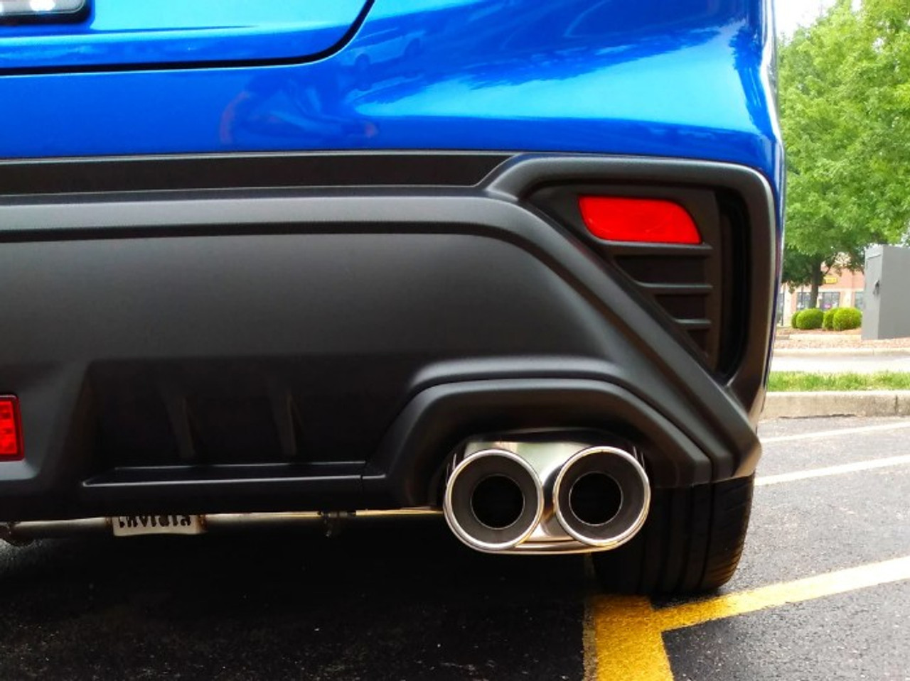 Invidia Q300 Catback Exhaust With Quad Rolled SS Tips For 2022+ Subaru WRX - HS22WRXG3S