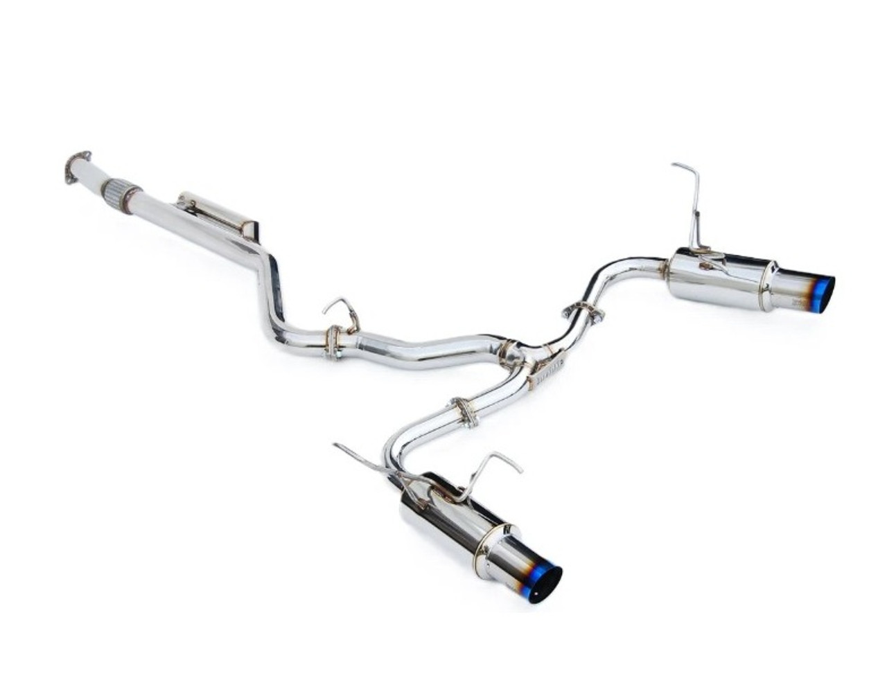 Invidia N1 Catback Exhaust With Titanium Tips For 2022+ Subaru WRX - HS22WRXGTT
