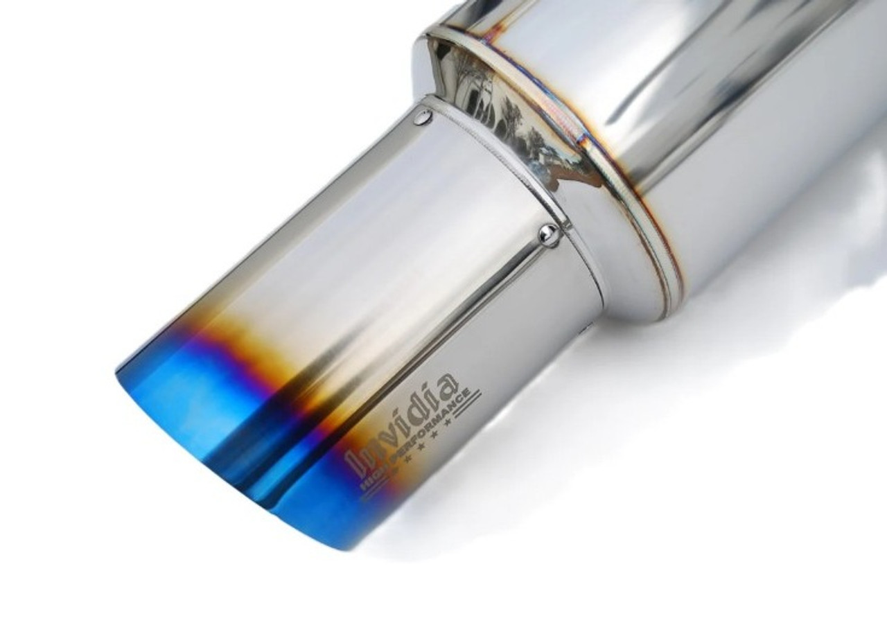 Invidia N1 Catback Exhaust With Titanium Tips For 2022+ Subaru WRX - HS22WRXGTT