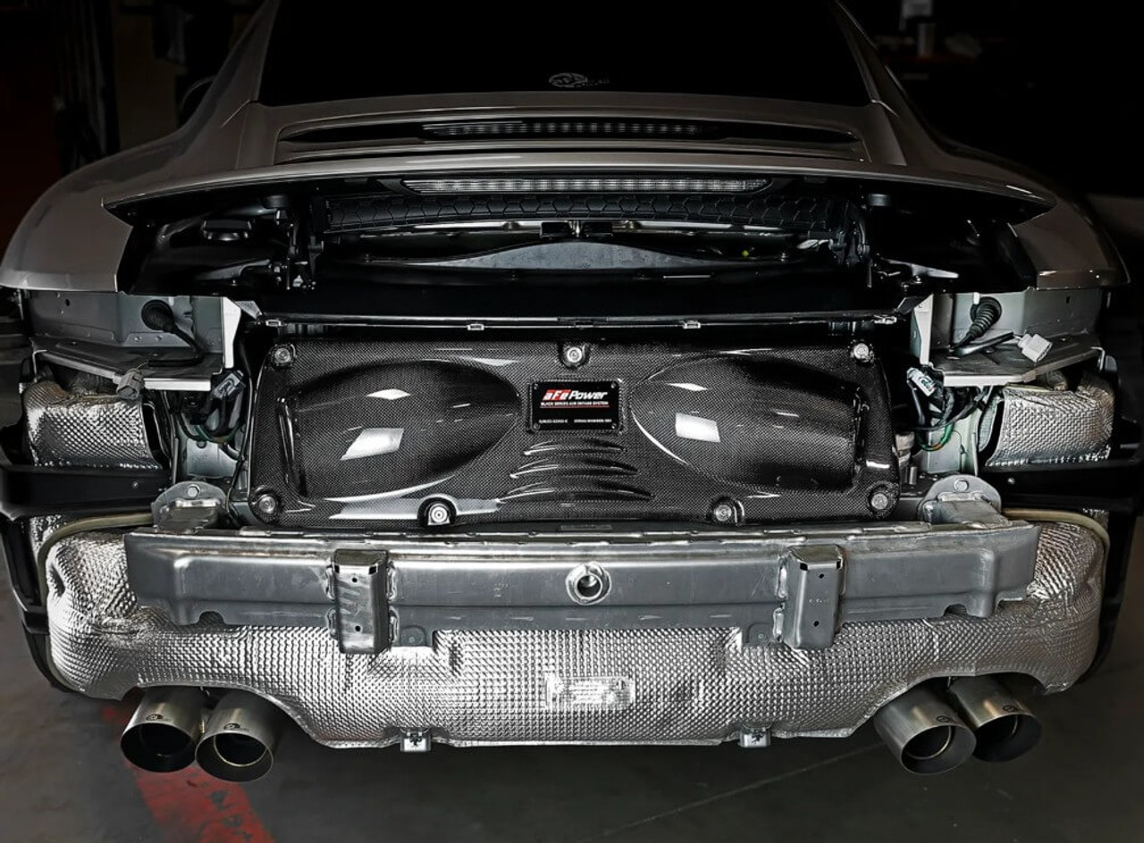 aFe Black Series 5R Cold Air Intake For 12-16 Porsche 911 Carrera - 52-12352-C