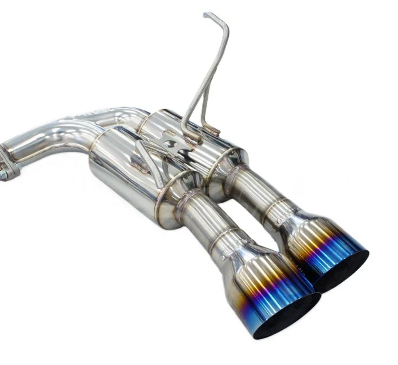 Invidia R400 Catback Exhaust With Quad Titanium Tips For 2022+ Subaru WRX - HS22WRXGM4ST