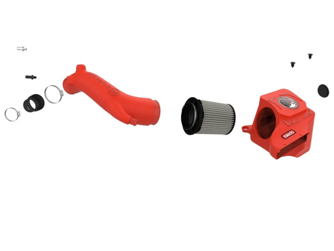 aFe Takeda Red Dry S Cold Air Intake For 19-22 Hyundai Veloster N 2.0L - 56-70021DR