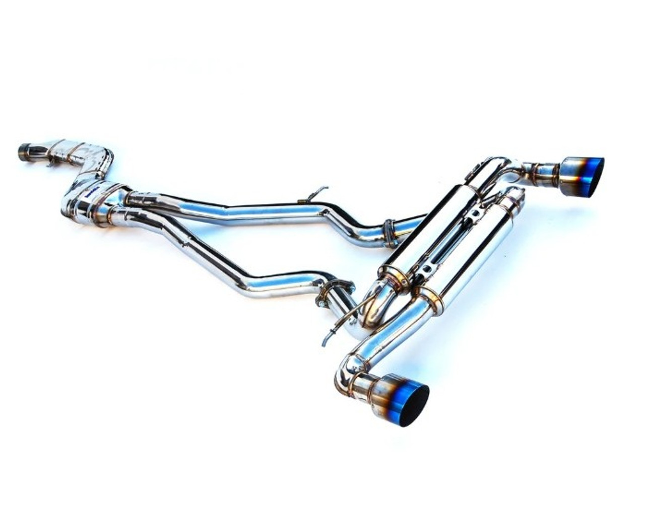 Invidia R400 Catback Exhaust With Titanium Tips For 2020+ Toyota Supra 3.0L - HS19TSP4VGM1GT