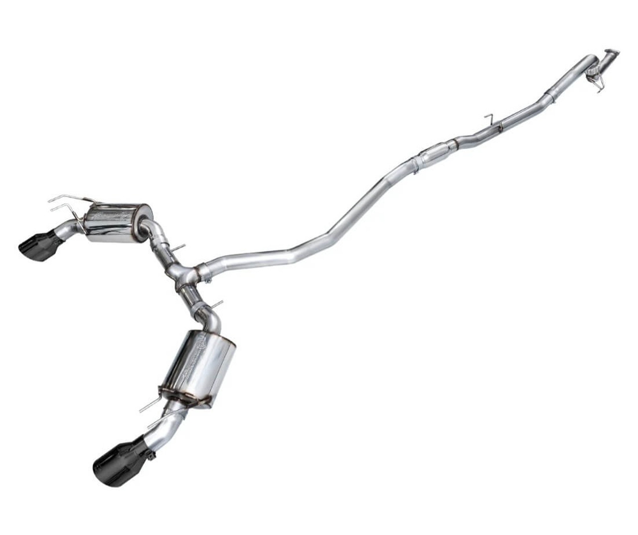 AWE Touring Edition Catback Exhaust With Black Tips For 2022+ Honda Civic Si - 3015-33331 AWE Touring Edition Catback Exhaust With Black Tips For 2022+ Honda Civic Si - 3015-33331