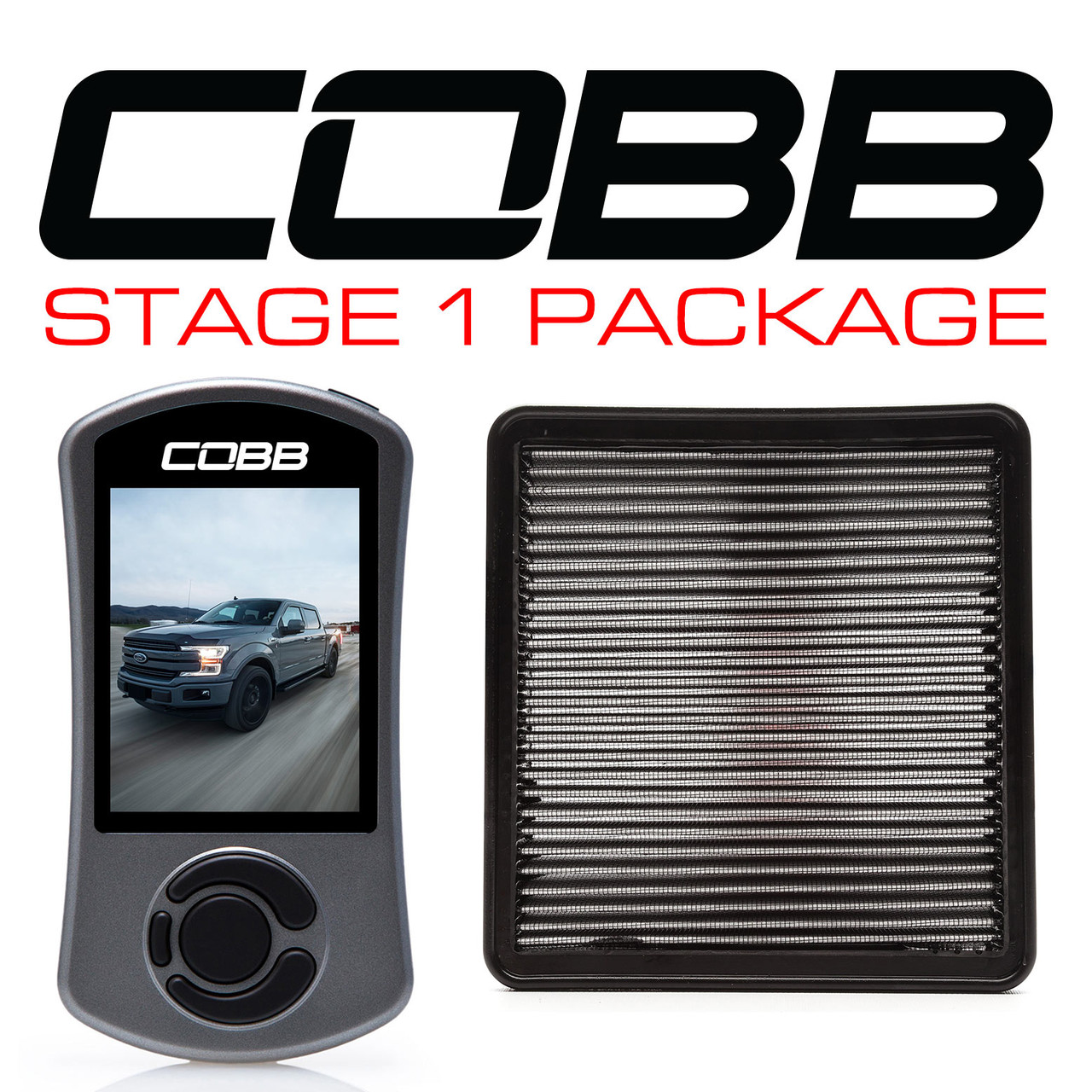 Cobb Stage 1 Power Package For 17-19 Ford F-150 Ecoboost 3.5L - FOR0060010
