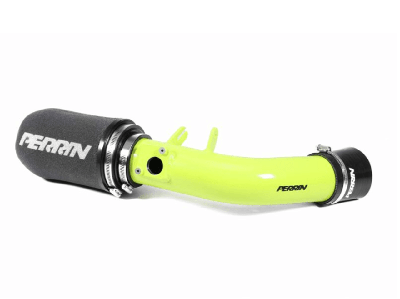 Perrin Neon Yellow Cold Air Intake For 04-14 Subaru WRX - PSP-INT-322NY