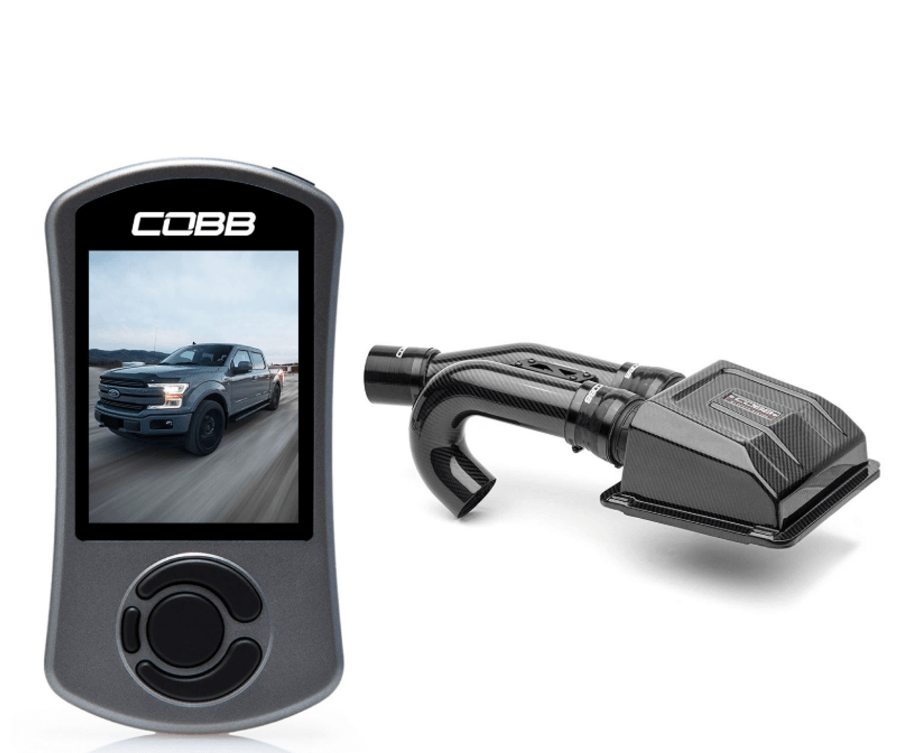 Cobb Stage 1+ Red Line Power Package With TCM For 17-19 F-150 Ecoboost 3.5L - FOR006001P-TCM-RED