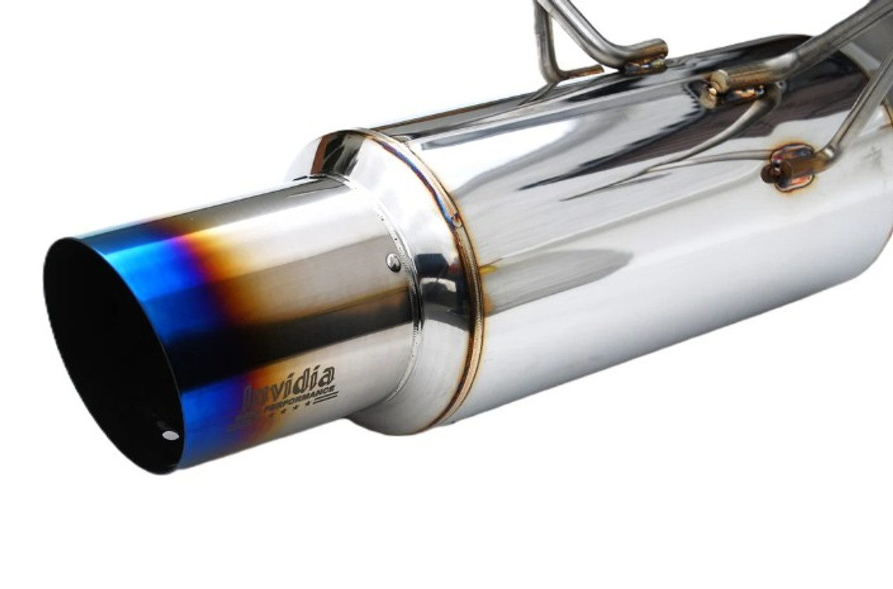 Invidia N1 Catback Exhaust With Titanium Tip For 15-21 Subaru WRX - HS15SW4BGR1GT