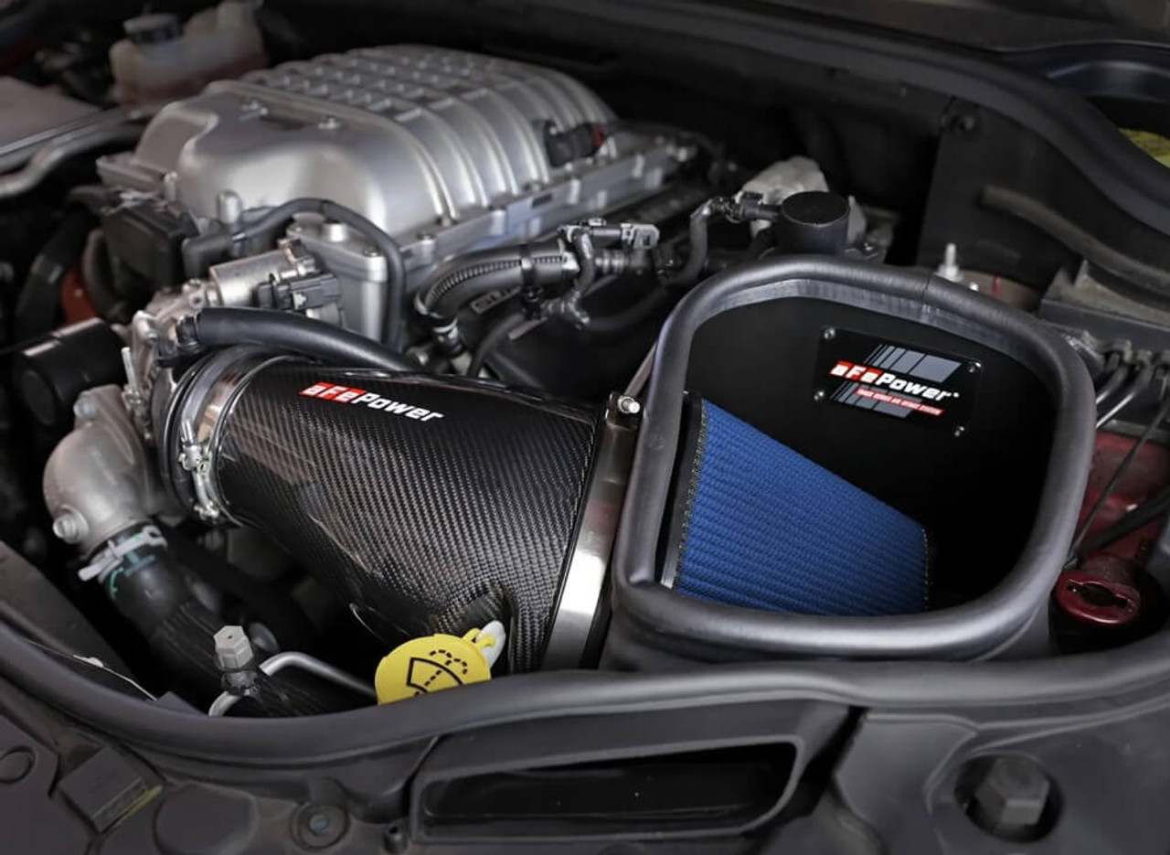aFe Track Series CF 5R Cold Air Intake For 21-25 Dodge Durango Hellcat 6.2L - 57-10009R
