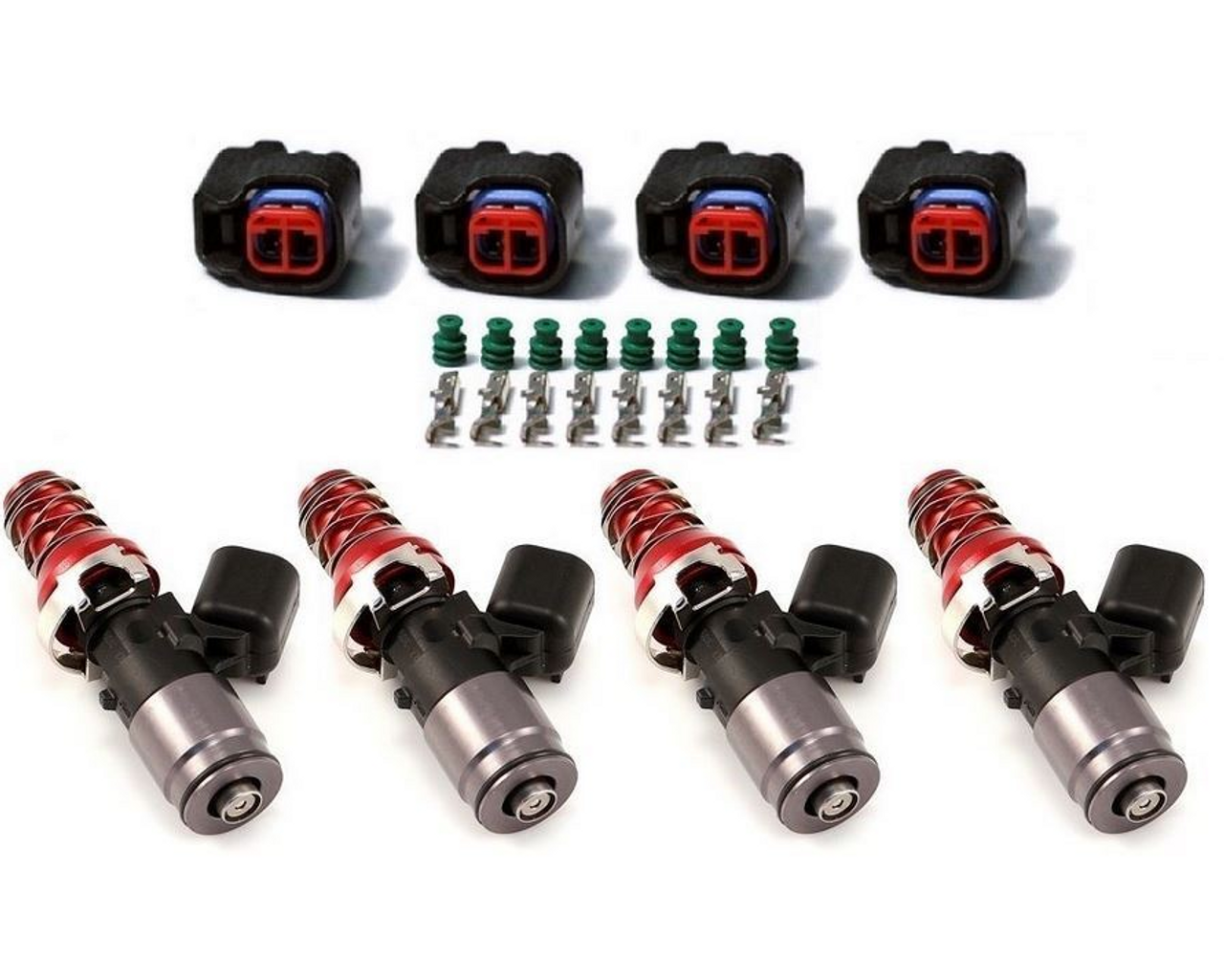 Injector Dynamics ID1050X Fuel Injectors For 02-20 Subaru WRX/STI - 1050.48.11.WRX.4