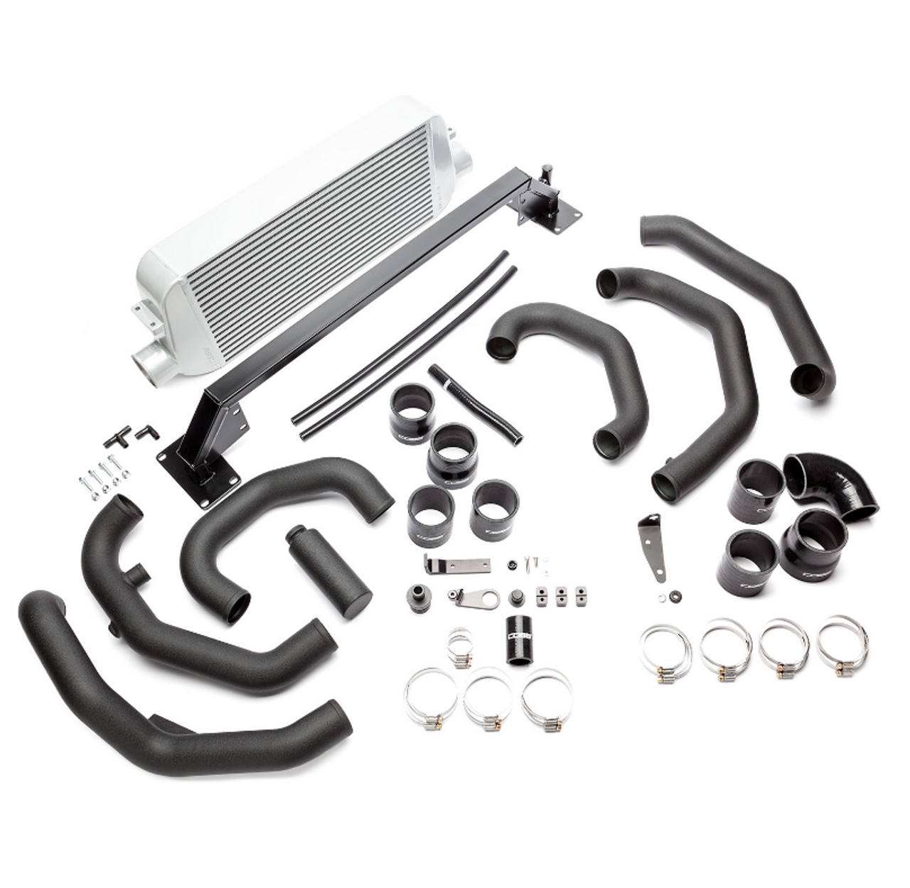 Cobb Front Mount Intercooler Kit (Silver) For 15-21 Subaru STI - SUBFMIC001SL