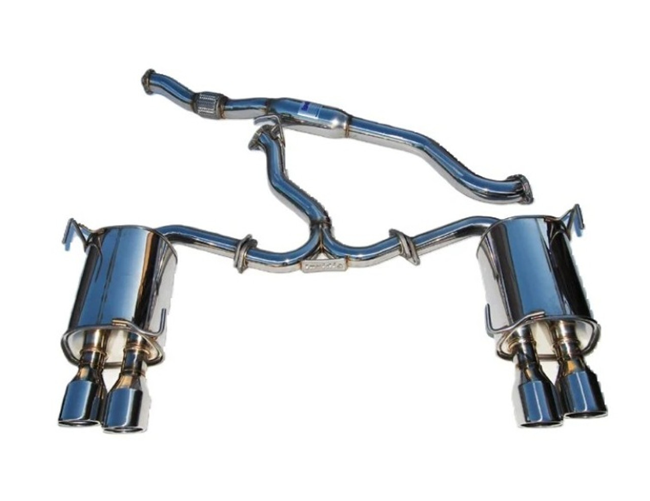 Invidia Q300 Catback Exhaust With Stainless Steel Tips For 15-21 Subaru WRX - HS11STIG3S