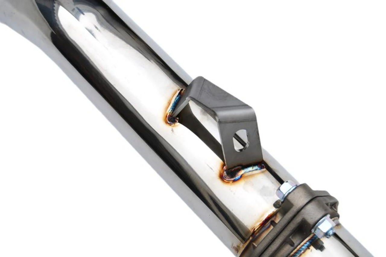 Invidia Front Pipe With High Flow Cat For 15-21 Subaru WRX With Automatic Transmission - HS22SW4AFPCB