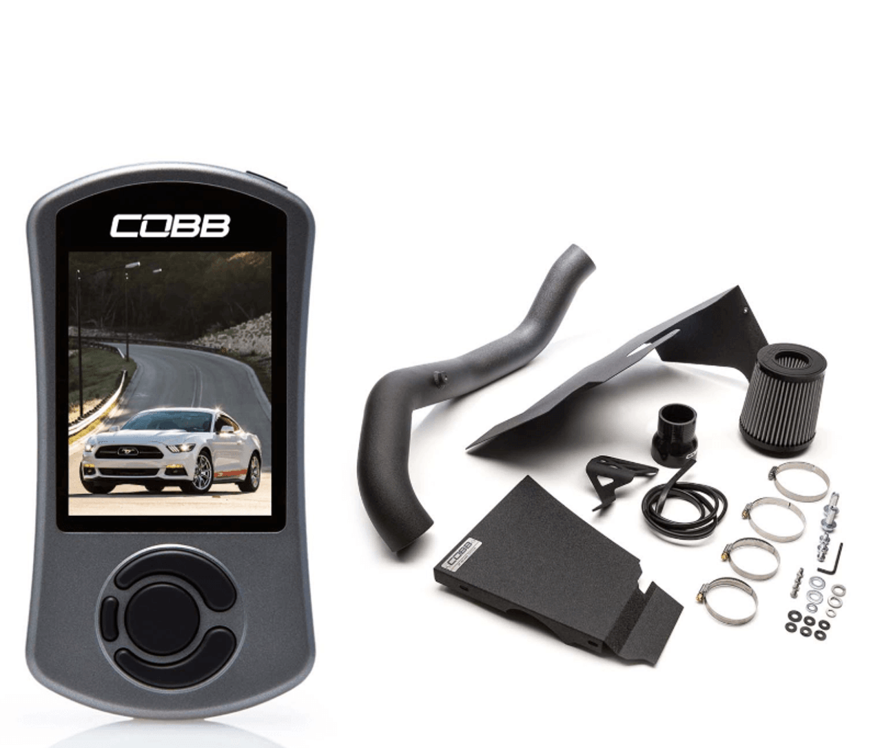 Cobb Stage 1+ Power Package For 15-17 Ford Mustang Ecoboost - FOR003001P