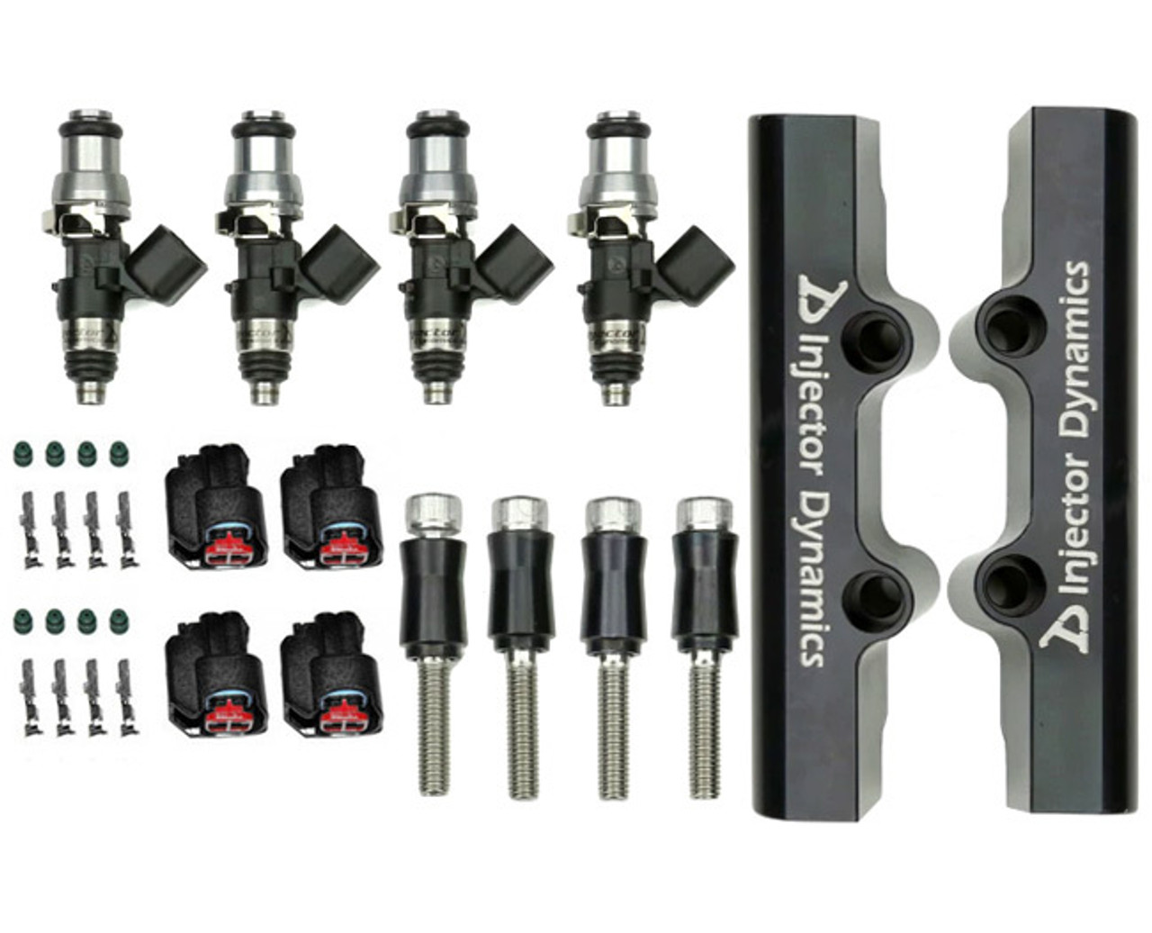 Injector Dynamics 1300X Top Feed Injectors Conversion Kit For 04-06 Subaru STI - 1300.18.01.48.14.4