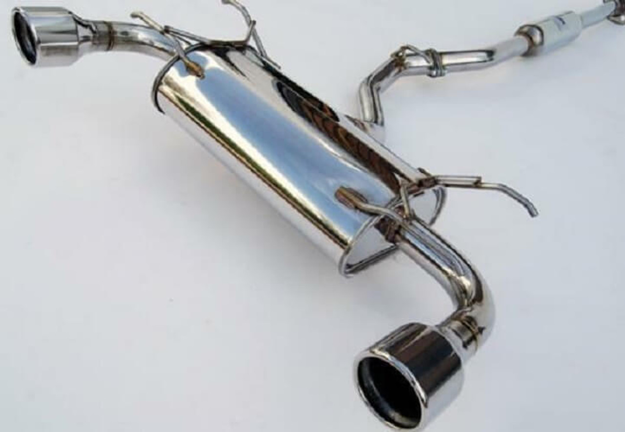 Invidia Q300 Catback Exhaust With Stainless Steel Tips For 13-17 Subaru BRZ - HS12SSTG3S