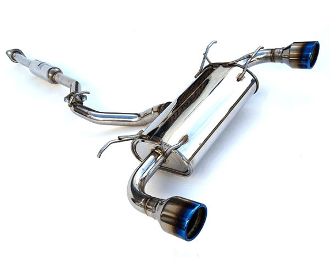 Invidia Q300 Catback Exhaust With Titanium Tips For 13-17 Subaru BRZ - HS12SSTG3T