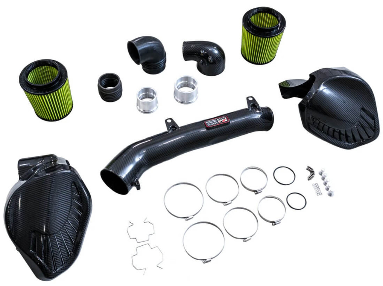 AWE S-FLO Carbon Fiber Cold Air Intake For 21-25 BMW M3 - 2660-15489 AWE S-FLO Carbon Fiber Cold Air Intake For 21-25 BMW M3 - 2660-15489