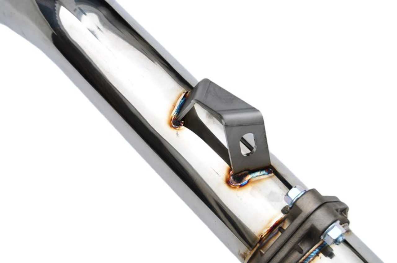 Invidia Front Pipe With High Flow Cat For 2022+ Subaru WRX With Manual Transmission - HS22SW4MFPCB