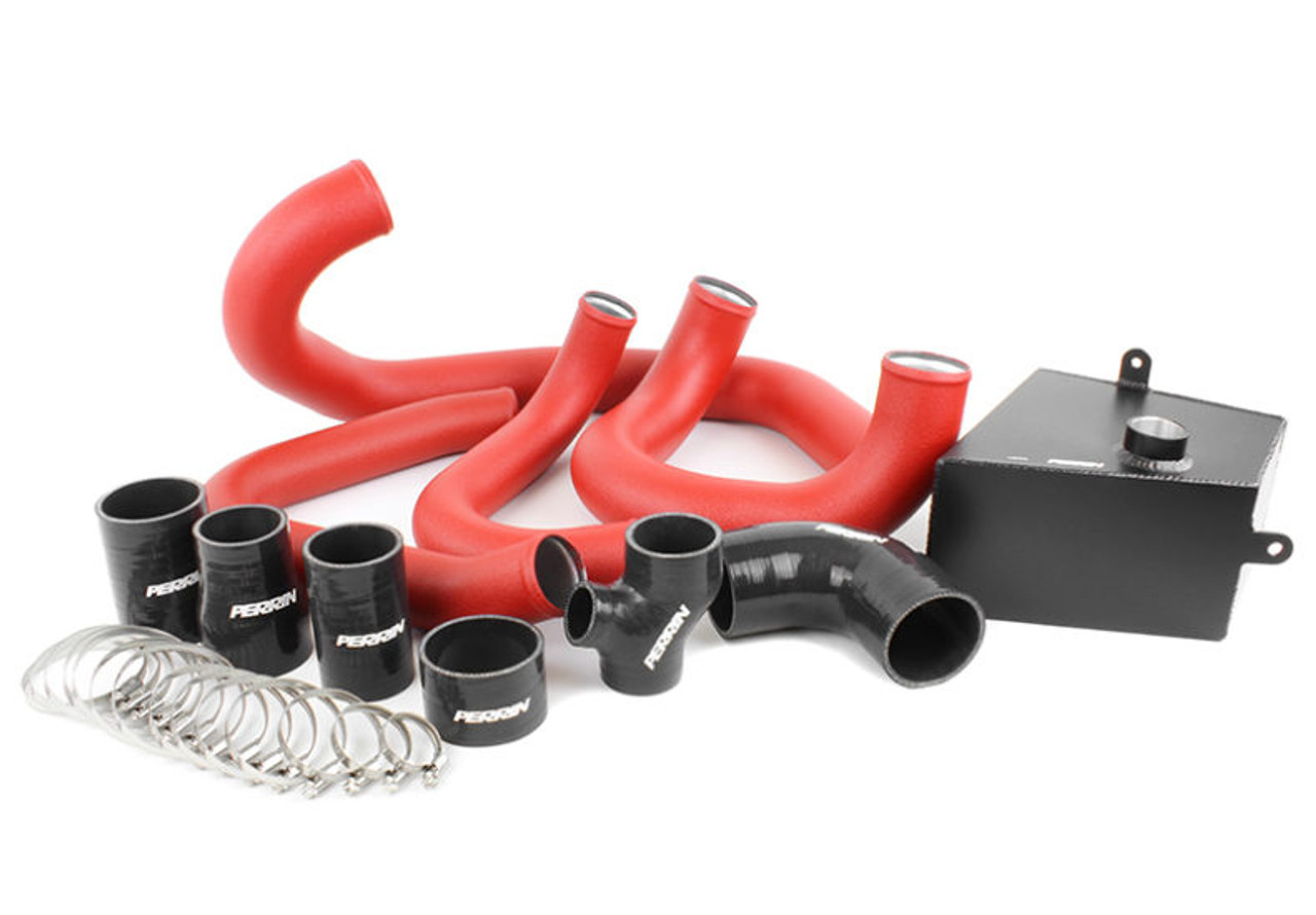 Perrin Intercooler Pipe Kit (Red) For 15-17 Subaru WRX - PSP-ITR-437-2RD/BK