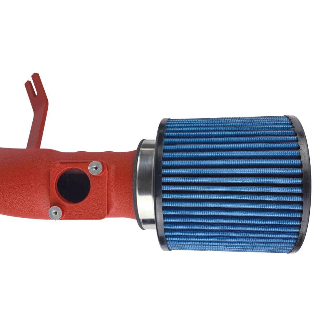 Injen SP Short Cold Air Intake (Wrinkle Red) For 17-20 Honda Civic Si - SP1584WR