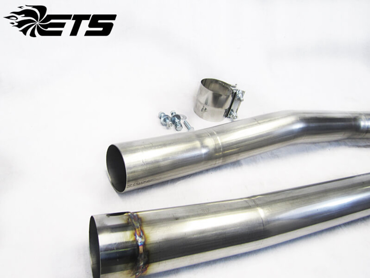 ETS Stainless Single Exit Catback Exhaust For Mitsubishi Evo X - 100-10-EXH-010