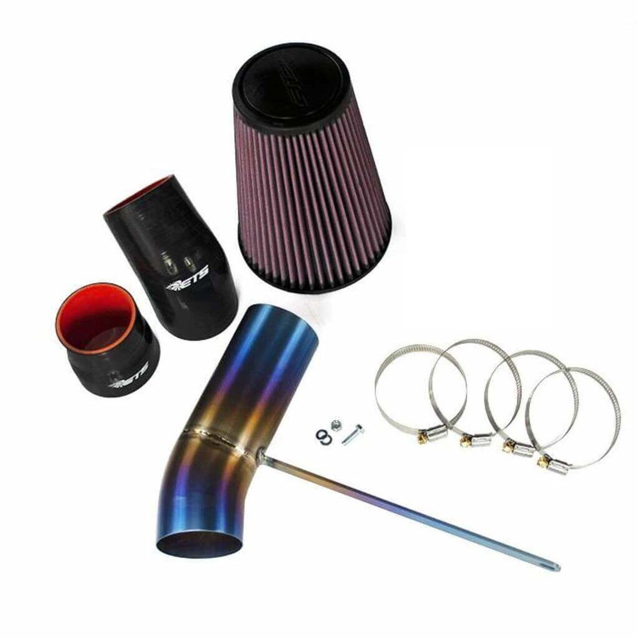 ETS Burned Titanium Cold Air Intake (Stock MAF) For 15-21 Subaru STI - 200-30-INT-002