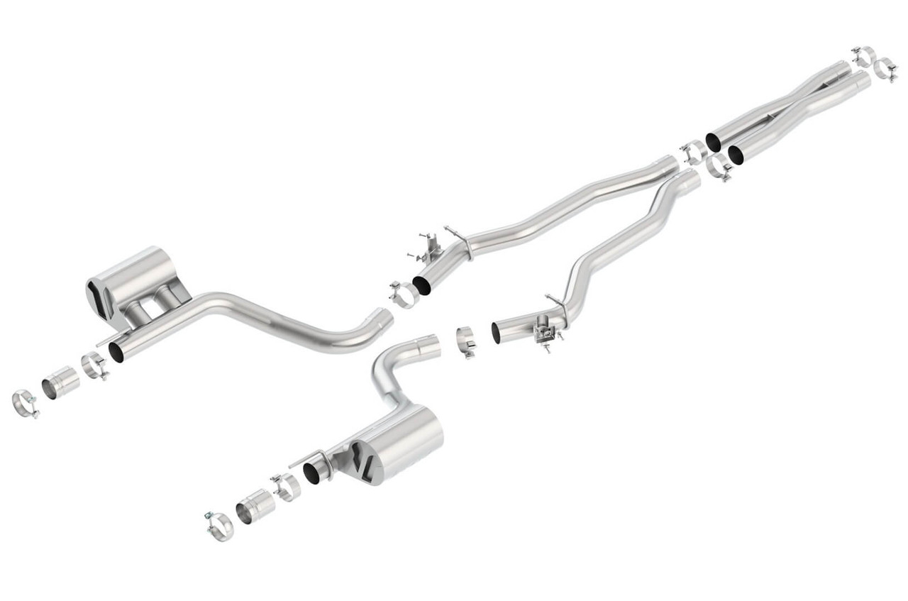 Borla Atak Catback Exhaust For 15-22 Dodge Challenger Hellcat - 140648