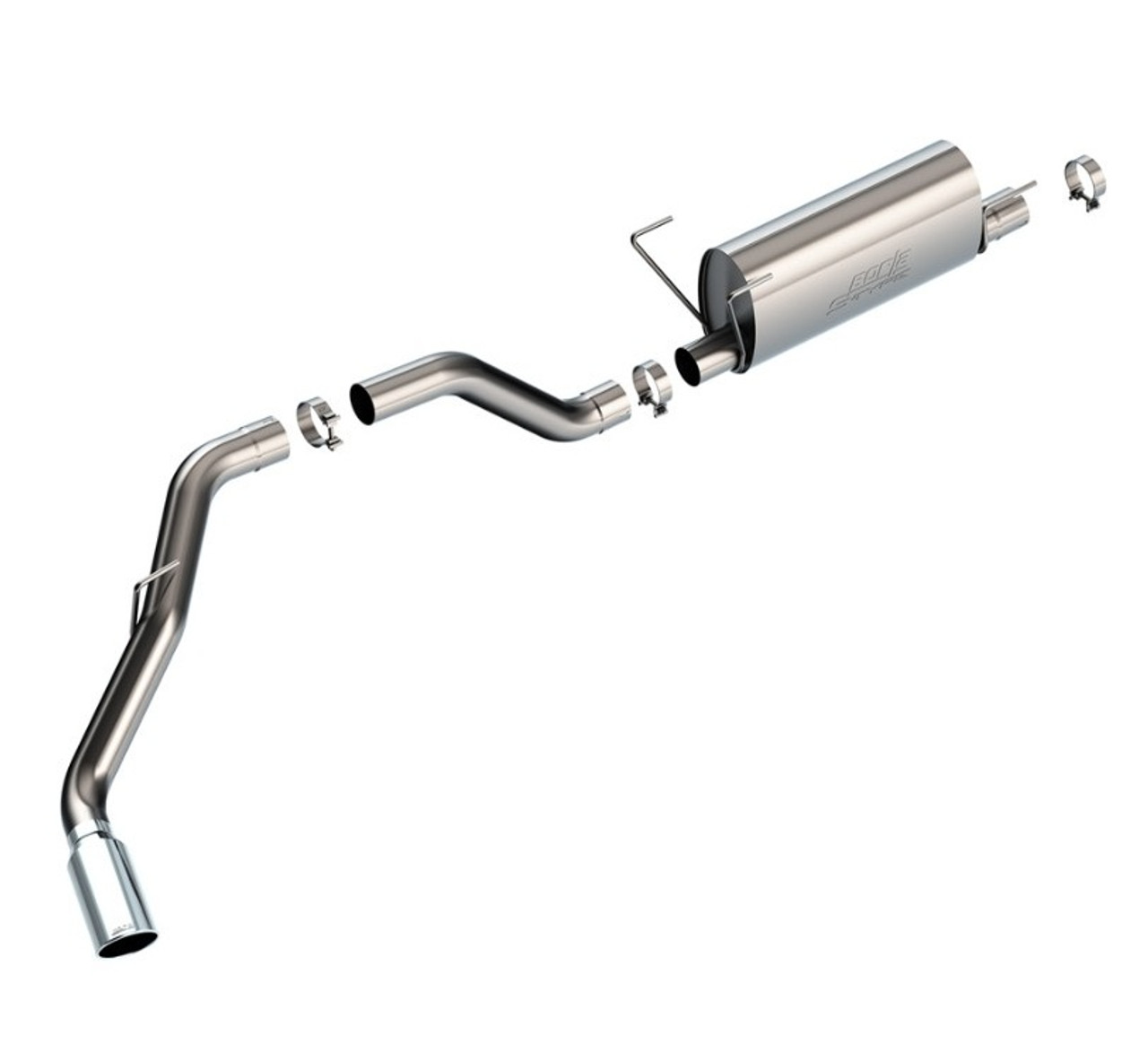 Borla S-Type Catback Exhaust With Chrome Tip For 19-25 Ram 2500/3500 6.4L - 140851
