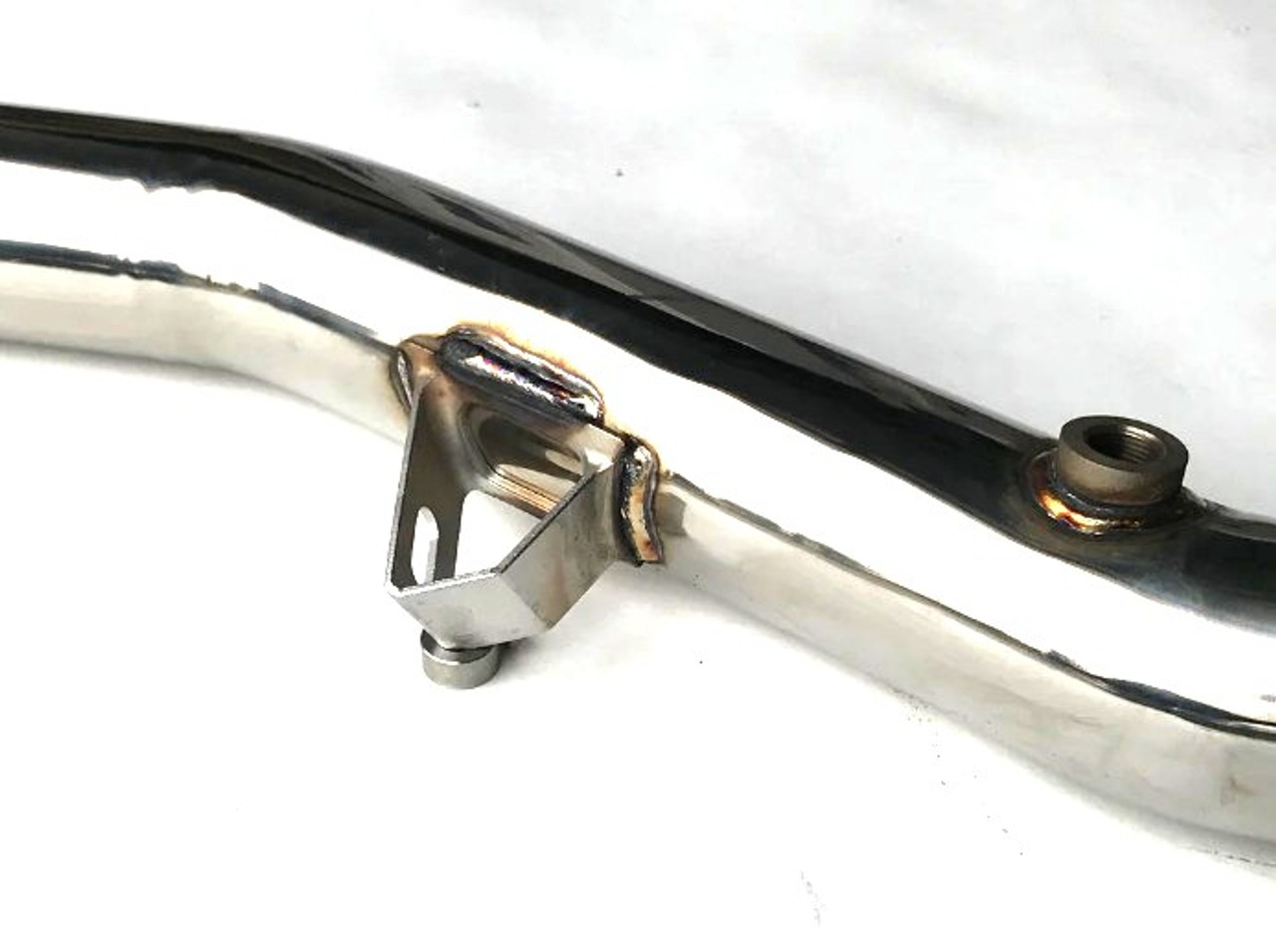 Invidia Divorced Downpipe With High Flow Cat (2 Bungs) For 08-14 Subaru STI - HS08SW1DOC