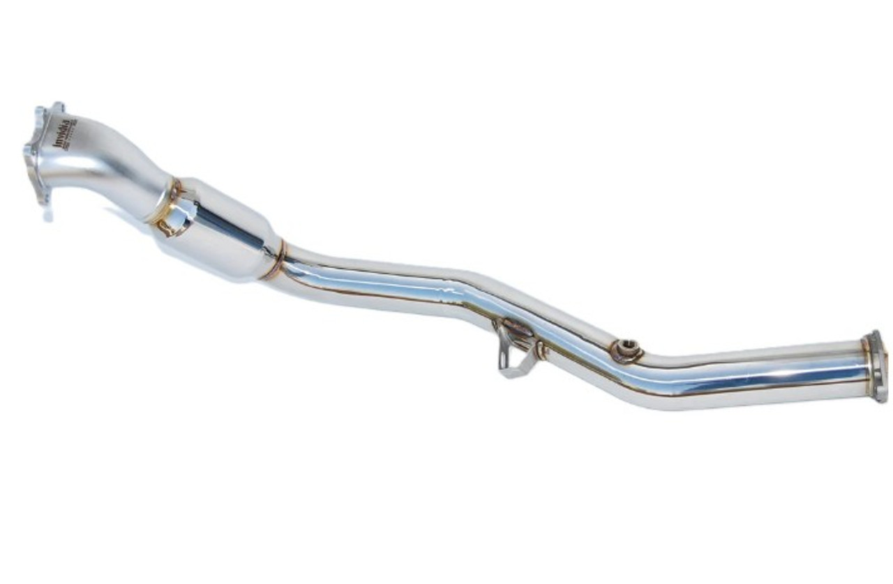 Invidia Divorced Downpipe With High Flow Cat For 08-14 Subaru STI - HS08SW1DPC
