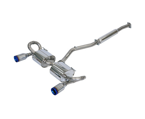HKS Legamax Sports Catback Exhaust With Titanium Tips For 2022+ Toyota GR86 - 32018-AF019 HKS Legamax Sports Catback Exhaust With Titanium Tips For 2022+ Toyota GR86 - 32018-AF019