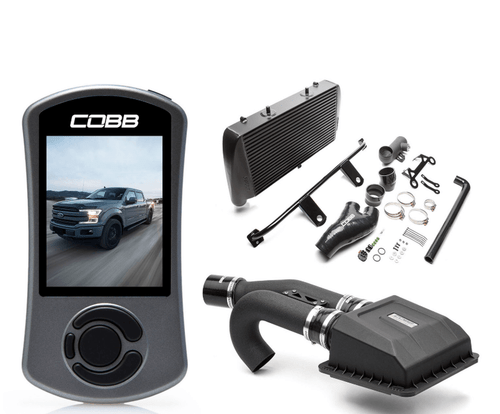 Cobb Stage 2 Power Package Black With TCM For 17-19 F-150 Ecoboost 3.5L - FOR0060020BK-TCM