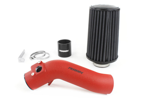 Perrin Cold Air Intake (Red) For 18-21 Subaru STI - PSP-INT-326RD