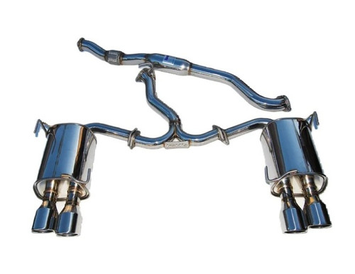 Invidia Q300 Catback Exhaust With Stainless Steel Tips For 15-21 Subaru STI - HS11STIG3S