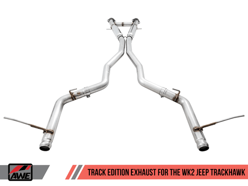 AWE Track Edition Catback Exhaust For 18-20 Jeep Trackhawk - 3020-31023