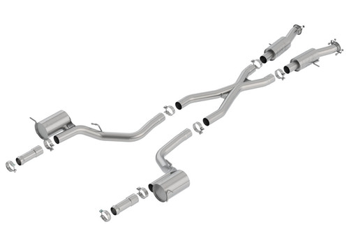 Borla Atak Catback Exhaust 18-21 Jeep Grand Cherokee Trackhawk - 140756