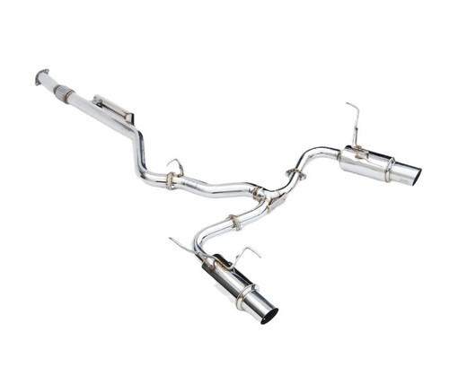 Invidia N1 Catback Exhaust With Stainless Steel Tips For 2022+ Subaru WRX - HS22WRXGTP
